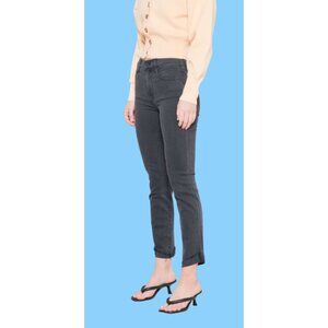 Mother High Waisted Rascal Ankle slit Flip jeans in Dancing in the dark size 29
